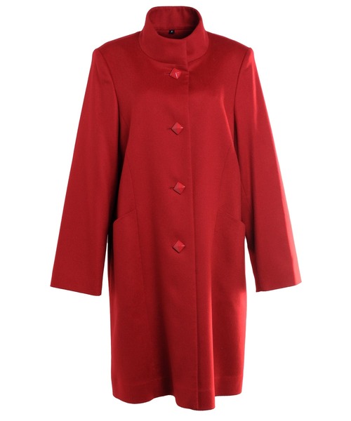 B0917K【PIACENZA】ステンカラーコート カシミヤ100% 美品 B0917K【PIACENZA】ステンカラーコート カシミヤ100% 美品