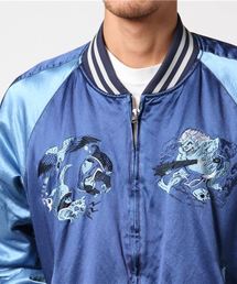 LUDI（ルディ）の「インディゴ染めスカジャン ブルゾン（ブルゾン