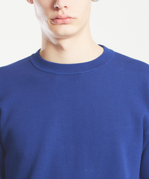 ABAHOUSE（アバハウス）の「リバーニットドロップショルダーニット（ニット/セーター・メンズ・ブラック/イエロー/ホワイト/ブルー・44/46/48）」の8枚目の写真