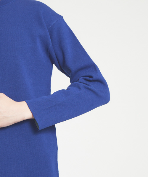 ABAHOUSE（アバハウス）の「リバーニットドロップショルダーニット（ニット/セーター・メンズ・ブラック/イエロー/ホワイト/ブルー・44/46/48）」の9枚目の写真