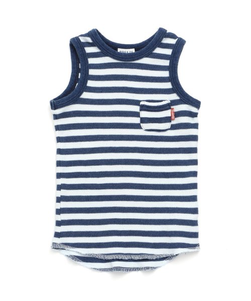 BREEZE（ブリーズ）の「レイヤード用タンクトップ（タンクトップ・キッズ・グレー/ブラック/ブルー・140/80/100/120/90/110/130）」の3枚目の写真