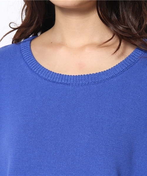 Another Edition（アナザーエディション）の「AE 8GG テンジク PO（ニット/セーター・レディース・ピンク/コバルトブルー/オフホワイト/ライトグレー・フリー）」の8枚目の写真