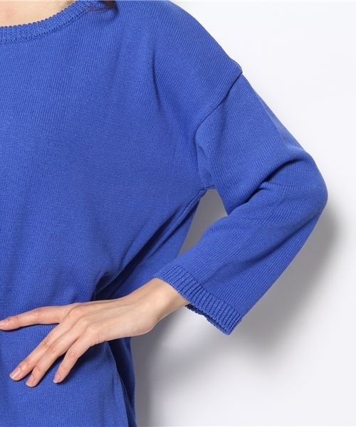 Another Edition（アナザーエディション）の「AE 8GG テンジク PO（ニット/セーター・レディース・ピンク/コバルトブルー/オフホワイト/ライトグレー・フリー）」の9枚目の写真