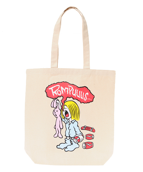 Candy Stripper(キャンディストリッパー)の「ROMPUSのBURPトート(トートバッグ・レディース・ブラック/ナチュラル/ベージュ系その他・FREE)」の5枚目の写真