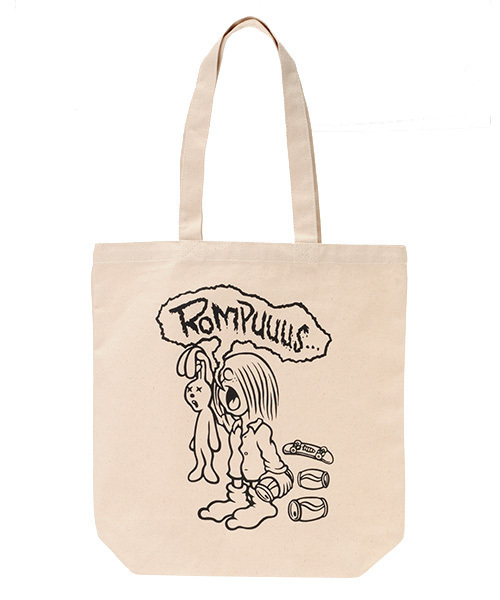 Candy Stripper(キャンディストリッパー)の「ROMPUSのBURPトート(トートバッグ・レディース・ブラック/ナチュラル/ベージュ系その他・FREE)」の6枚目の写真