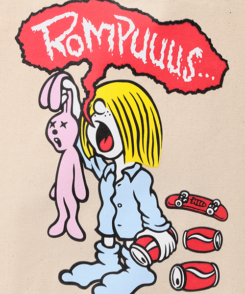 Candy Stripper(キャンディストリッパー)の「ROMPUSのBURPトート(トートバッグ・レディース・ブラック/ナチュラル/ベージュ系その他・FREE)」の10枚目の写真