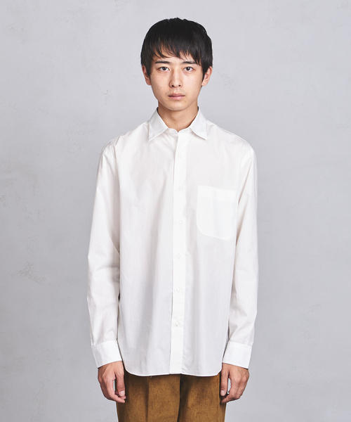 Salvatore Piccolo（サルヴァトーレピッコロ）の「＜Salvatore Piccolo（サルヴァトーレ ピッコロ）＞ POP RELAX WD（シャツ/ブラウス・メンズ・ホワイト・41cm/39cm/37cm）」の10枚目の写真