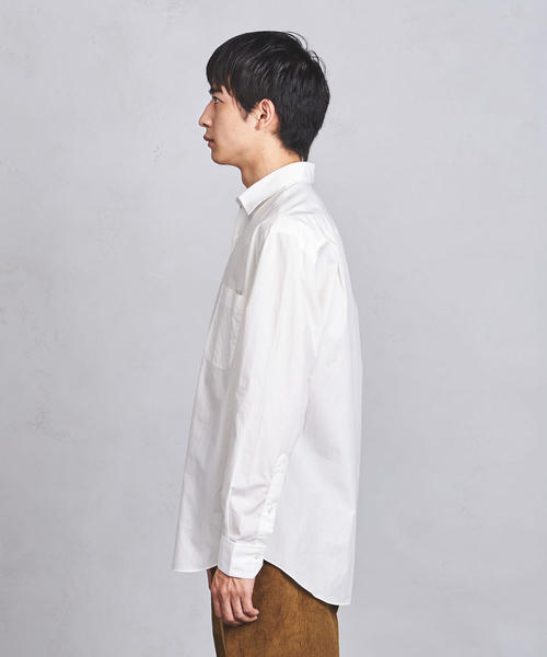 Salvatore Piccolo（サルヴァトーレピッコロ）の「＜Salvatore Piccolo（サルヴァトーレ ピッコロ）＞ POP RELAX WD（シャツ/ブラウス・メンズ・ホワイト・41cm/39cm/37cm）」の9枚目の写真