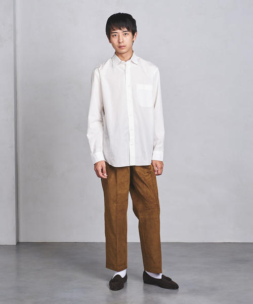 Salvatore Piccolo（サルヴァトーレピッコロ）の「＜Salvatore Piccolo（サルヴァトーレ ピッコロ）＞ POP RELAX WD（シャツ/ブラウス・メンズ・ホワイト・41cm/39cm/37cm）」の8枚目の写真