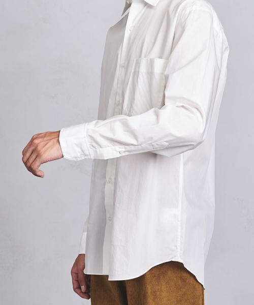 Salvatore Piccolo（サルヴァトーレピッコロ）の「＜Salvatore Piccolo（サルヴァトーレ ピッコロ）＞ POP RELAX WD（シャツ/ブラウス・メンズ・ホワイト・41cm/39cm/37cm）」の6枚目の写真