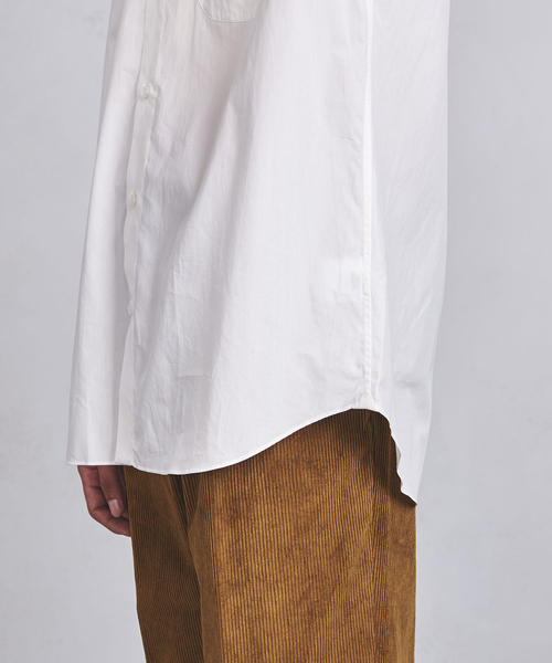 Salvatore Piccolo（サルヴァトーレピッコロ）の「＜Salvatore Piccolo（サルヴァトーレ ピッコロ）＞ POP RELAX WD（シャツ/ブラウス・メンズ・ホワイト・41cm/39cm/37cm）」の5枚目の写真