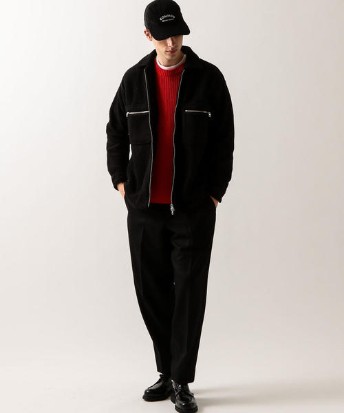 BEAUTY&YOUTH UNITED ARROWS(ビューティーアンドユースユナイテッドアローズ)の「【WEB限定】 by ボアフリース ジップ ジャケット ◆(ブルゾン・メンズ・ライトグレー/オフホワイト/ブラック/オレンジ・LARGE/X-LARGE/MEDIUM/SMALL)」の13枚目の写真