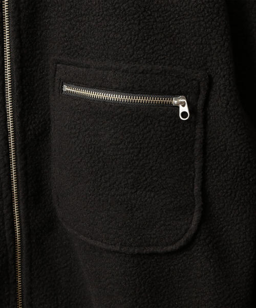 BEAUTY&YOUTH UNITED ARROWS(ビューティーアンドユースユナイテッドアローズ)の「【WEB限定】 by ボアフリース ジップ ジャケット ◆(ブルゾン・メンズ・ライトグレー/オフホワイト/ブラック/オレンジ・LARGE/X-LARGE/MEDIUM/SMALL)」の16枚目の写真