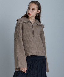 【ELIN】Spongy zipped PO