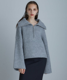 【ELIN】Spongy zipped PO