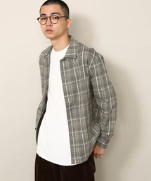 ADAM ET ROPE' | DEVEAUX チェック長袖シャツブルゾン(シャツ/ブラウス)