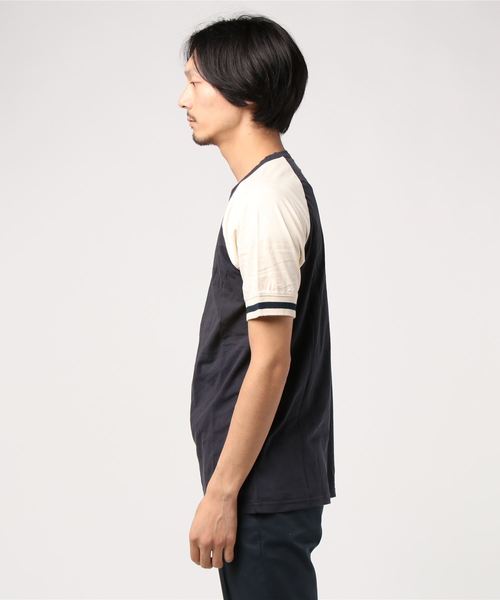 Hurley （ハーレー）の「M HRLY BRED TO SHRED RAGLAN SS（Tシャツ/カットソー・メンズ・ブラック・SMALL/MEDIUM/LARGE）」の2枚目の写真