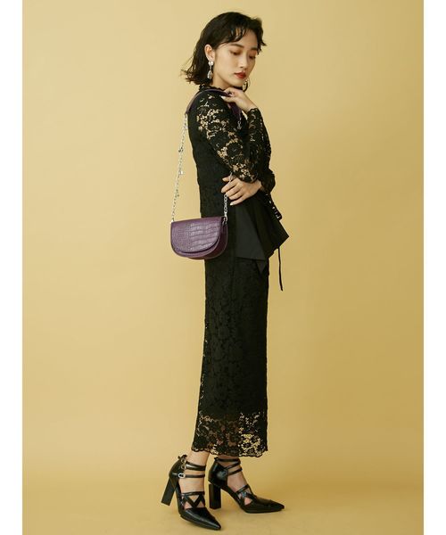 MURUA（ムルーア）の「ミックスチェーンミニBAG（ショルダーバッグ・レディース・ブラック/グリーン/パープル・FREE）」の19枚目の写真