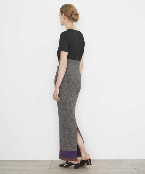 city(シティ)の「【CITY】MELANGE WOOL LACE-UP SKIRT(スカート・レディース・ブラック/レッド・1)」の14枚目の写真