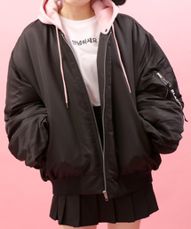 WC | WC/フード付き中綿MA-1(MA-1)