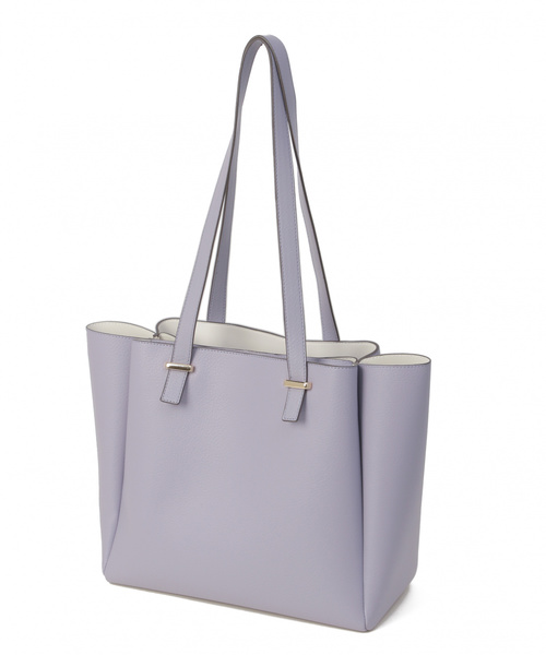 GLOBAL WORK（グローバルワーク）の「ポーチツキトート/819330（トートバッグ・レディース・ベージュ/パープル系その他5/オフホワイト/ブラック・FREE）」の20枚目の写真