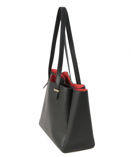 GLOBAL WORK（グローバルワーク）の「ポーチツキトート/819330（トートバッグ・レディース・ベージュ/パープル系その他5/オフホワイト/ブラック・FREE）」の14枚目の写真