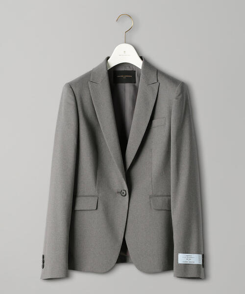 UNITED ARROWS（ユナイテッドアローズ）の「UPCB CERRUTI ピンストライプ 1ボタン ジャケット◆（テーラードジャケット・レディース・ネイビー/ライトグレー・34/36/38/40）」の3枚目の写真