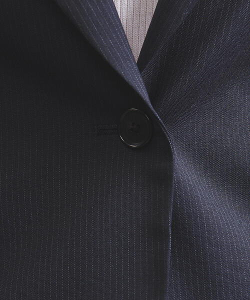 UNITED ARROWS（ユナイテッドアローズ）の「UPCB CERRUTI ピンストライプ 1ボタン ジャケット◆（テーラードジャケット・レディース・ネイビー/ライトグレー・34/36/38/40）」の7枚目の写真