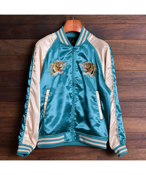 ARCHIVER（アーカイバ）の「【Ab】虎柄スカジャン（スカジャン