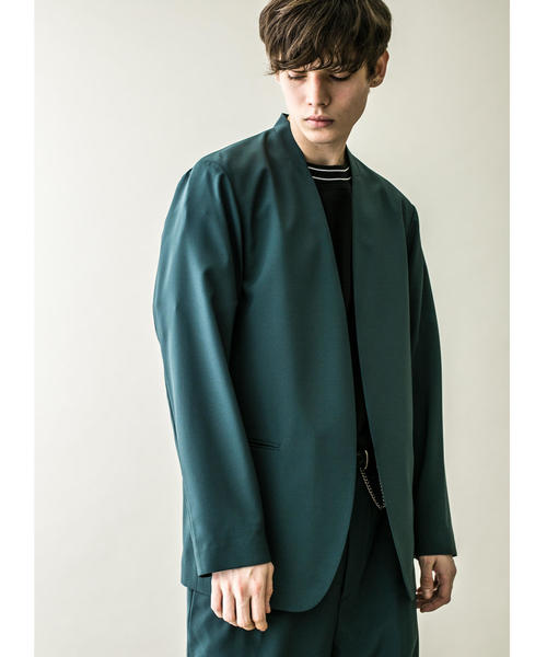 MONKEY TIME（モンキータイム）の「＜monkey time＞ PE/TRO LAPEL LESS 