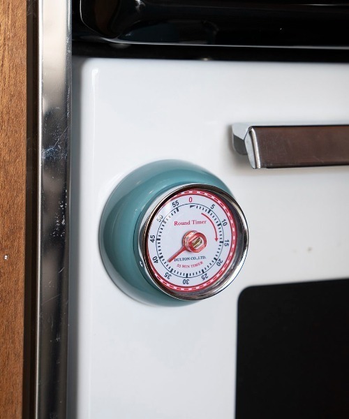 DULTON(ダルトン)の「KITCHEN TIMER WITH MAGNET/マグネット キッチン タイマー(キッチンツール・メンズ・ブラック/レッド/サックスブルー/イエロー/アイボリー/ミント/グレー/オリーブ/ブルーグリーン・FREE)」の7枚目の写真