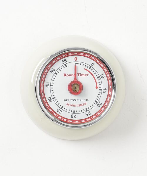 DULTON(ダルトン)の「KITCHEN TIMER WITH MAGNET/マグネット キッチン タイマー(キッチンツール・メンズ・ブラック/レッド/サックスブルー/イエロー/アイボリー/ミント/グレー/オリーブ/ブルーグリーン・FREE)」の10枚目の写真