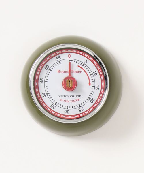 DULTON(ダルトン)の「KITCHEN TIMER WITH MAGNET/マグネット キッチン タイマー(キッチンツール・メンズ・ブラック/レッド/サックスブルー/イエロー/アイボリー/ミント/グレー/オリーブ/ブルーグリーン・FREE)」の13枚目の写真