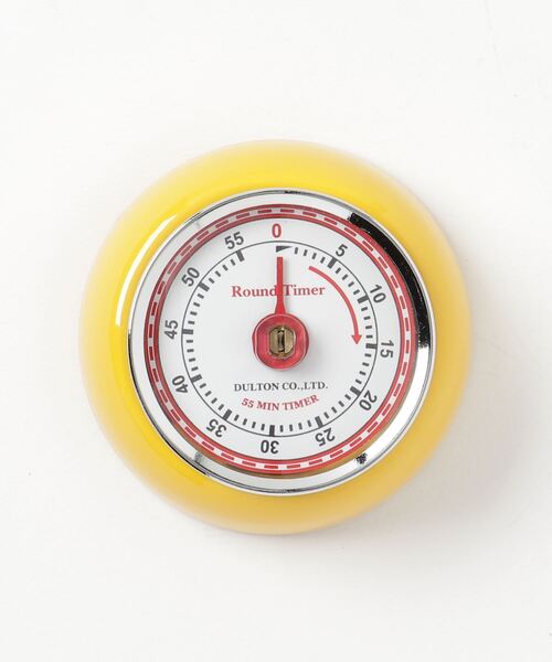 DULTON(ダルトン)の「KITCHEN TIMER WITH MAGNET/マグネット キッチン タイマー(キッチンツール・メンズ・ブラック/レッド/サックスブルー/イエロー/アイボリー/ミント/グレー/オリーブ/ブルーグリーン・FREE)」の16枚目の写真
