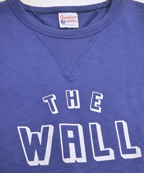 SHIPS(シップス)の「Champion: 【SHIPS AUTHENTIC 別注】 チャンピオン プリント クルーネック スウェット 14SS■(スウェット・メンズ・アイボリー/ヘザ-グレー/ブルー/ネイビー・SMALL/MEDIUM/LARGE)」の6枚目の写真