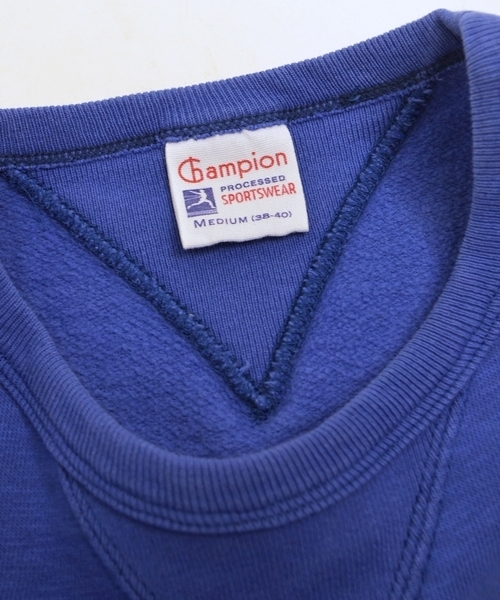SHIPS(シップス)の「Champion: 【SHIPS AUTHENTIC 別注】 チャンピオン プリント クルーネック スウェット 14SS■(スウェット・メンズ・アイボリー/ヘザ-グレー/ブルー/ネイビー・SMALL/MEDIUM/LARGE)」の15枚目の写真