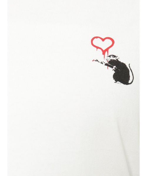 EMODA(エモダ)の「CHOKER LONGタンクトップ Banksy Love Rat ART(タンクトップ・レディース・ホワイト/ブラック・FREE)」の19枚目の写真