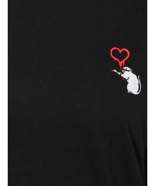 EMODA(エモダ)の「CHOKER LONGタンクトップ Banksy Love Rat ART(タンクトップ・レディース・ホワイト/ブラック・FREE)」の20枚目の写真