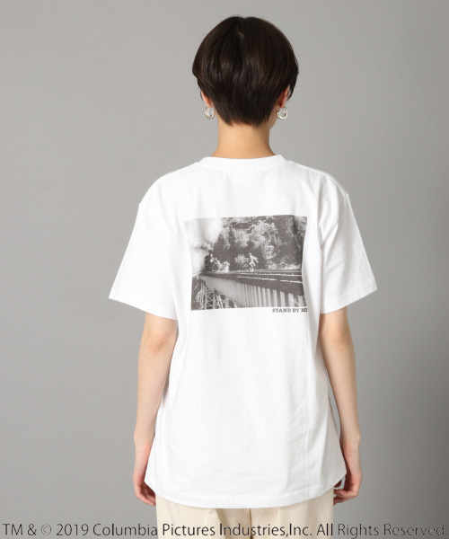 LOWRYS FARM(ローリーズファーム)の「CINEMA TEE 833253(Tシャツ/カットソー・レディース・オフホワイト/ホワイト系その他/ブラック・FREE)」の4枚目の写真
