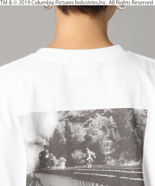 LOWRYS FARM(ローリーズファーム)の「CINEMA TEE 833253(Tシャツ/カットソー・レディース・オフホワイト/ホワイト系その他/ブラック・FREE)」の12枚目の写真