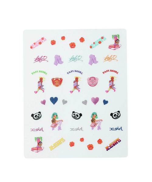 X Girl Fafi Nail Nail Sticker ステッカー テープ X Girl エックスガール のファッション Fafi X セール X