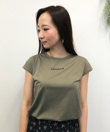 Petit Honfleur | 【COOLER TOUCHシリーズ】ロゴプリントTシャツ(Tシャツ/カットソー)