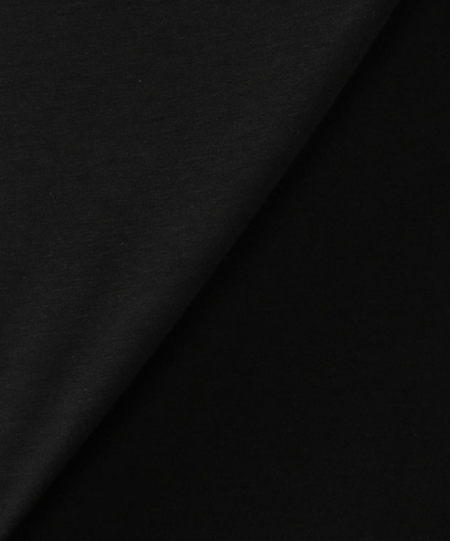 Petit Honfleur（プチオンフルール）の「【COOLER TOUCHシリーズ】ロゴプリントTシャツ（Tシャツ/カットソー・レディース・ブラック/ネイビー/カーキ・M size/L size）」の6枚目の写真