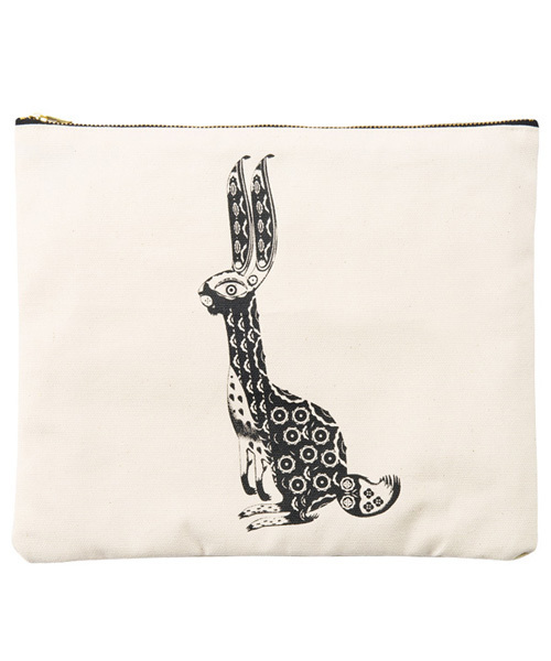 Sync. 【KLAUS HAAPANIEMI】SIMPLE POUCH-L 'RABBIT'(その他雑貨)|Sync.(スィンク)の ...