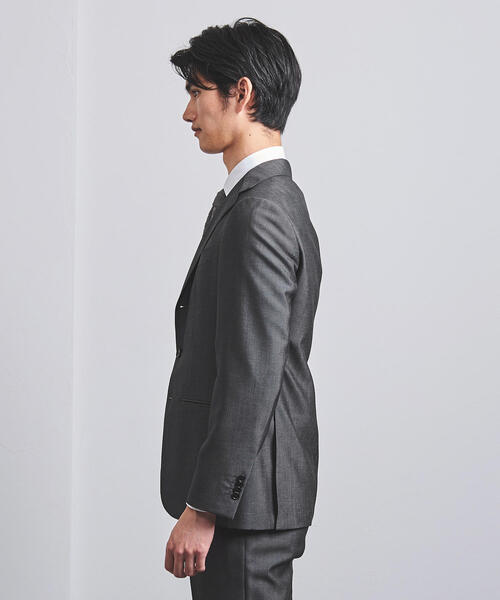 美品 ユナイテッドアローズ セットアップ スーツ モヘヤ 艶あり 46サイズ UNITED ARROWS（ユナイテッドアローズ） セレモニースーツ