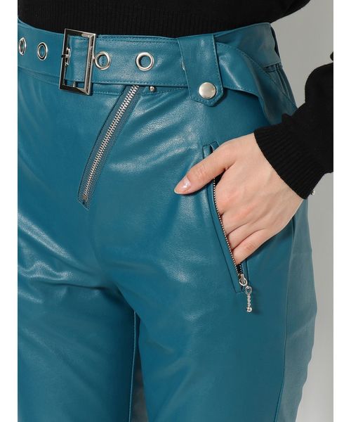 jouetie（ジュエティ）の「ライダースパンツ（その他パンツ・レディース・ブラック/ベージュ/ブルー・MEDIUM）」の19枚目の写真