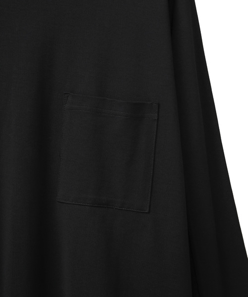 CLANE（クラネ）の「クラネ オム CLANE HOMME / アーバンジャージーT/ロングスリーブ URBANE JERSEY L/S（Tシャツ/カットソー・メンズ・ブラック/ベージュ/ホワイト・1/2）」の9枚目の写真