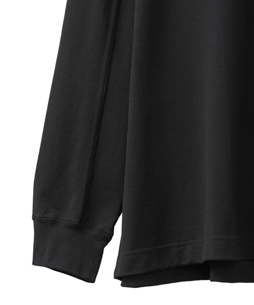 CLANE（クラネ）の「クラネ オム CLANE HOMME / アーバンジャージーT/ロングスリーブ URBANE JERSEY L/S（Tシャツ/カットソー・メンズ・ブラック/ベージュ/ホワイト・1/2）」の8枚目の写真