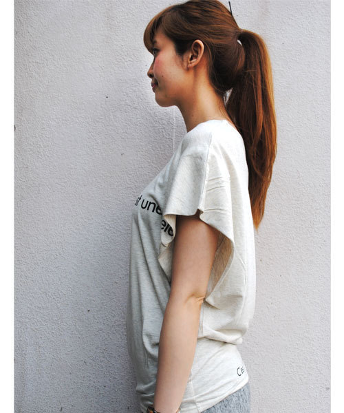 SILAS(サイラス)の「S/S BIG TOP FRAN(Tシャツ/カットソー・レディース・ホワイト/グレー/ブルー・ONE SIZE)」の4枚目の写真