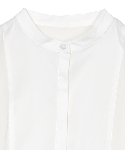 Ameri（アメリ）の「LADY DRESS SHIRT（シャツ/ブラウス・レディース・オフホワイト/ミント・FREE）」の8枚目の写真
